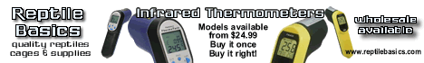 Reptile Basics Infrared Thermometers